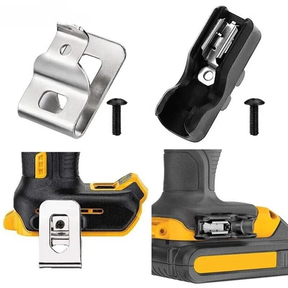 Belt Clips Hook Holder Kits for Dewalt 20V Electric Drill Driver Power Tool