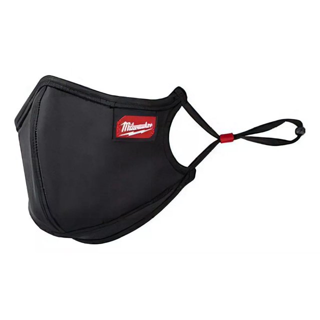Máscara Facial De Rendimiento Reutilizable De 3 Capas (3 Unidades), Negro