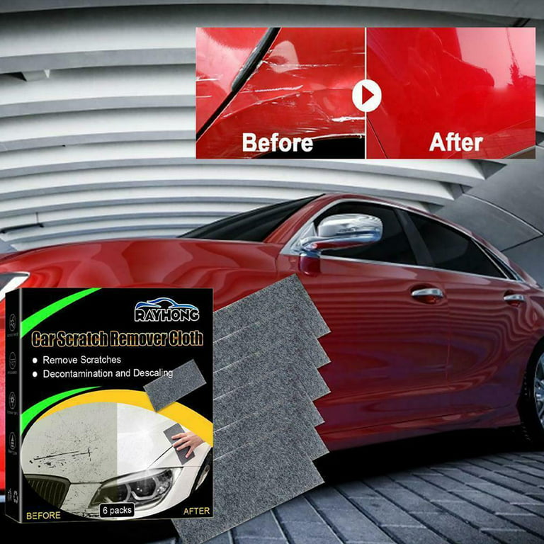 Car Scratch Remover Cloth, Nano Sparkle Cloth Magic Scratch Removal for  Car,Car Paint Scratch Repair Kit