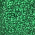 thumbnail image 2 of Miyuki Delica Seed Beads – Size 11/0 (1.6 mm), DB0746, Matte Transparent Green, 7.2 g, Approx. 1440 Beads, 2 of 7