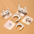 thumbnail image 3 of 10pcs Wall Fixing Pipe Clamps Easy To Install Clip for Efficient Home Renovations, 3 of 11