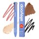 thumbnail image 1 of Alleyoop Pen Pal Lápiz de maquillaje 4 en 1 - Viene con delineador de ojos, resaltador, delineador de labios y lápiz de cejas - Retoque sobre la marcha - Vegano sin crueldad (en colorete (ligero)), 1 of 5