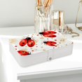 thumbnail image 6 of Seven Starred Ladybird Bracelet Holder Jewelry Box Organizer PU Leather with Removable Compartment Portable, 6 of 6