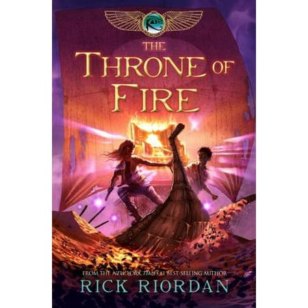 The Kane Chronicles, Book Two The Throne of Fire (Kane Magazine Six Of The Best)