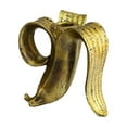 thumbnail image 1 of Banana Candlestick Gold Banana Peel Candlestick Resin Decoration Home Desktop Decoration, 1 of 3
