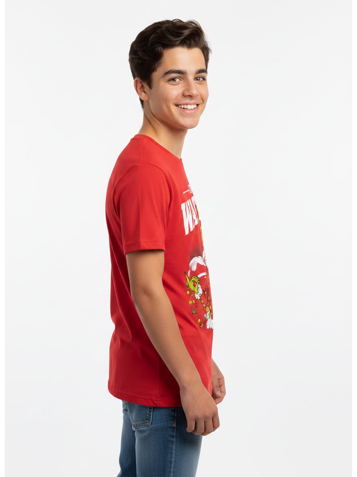 Dr. Seuss’ The Grinch, Boys' Graphic Tee with Short Sleeves, Grinchy McGrincherson, Sizes XS-XXL