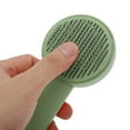 thumbnail image 5 of Unique Bargains 1 Pc Durable Pet Grooming Brush for Dog for Cat 7.48"x3.03"x2.09" Green, 5 of 6