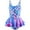 Sky Blue, variant on Utlike Girls Swimwear Fish Scale Swimsuit Dress Hot Spring Children's Swimsuit Girls Matching Beach Bathing Suit Size 4 Years-5 Years