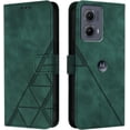 thumbnail image 2 of Wallet Case for Motorola Moto Edge 5G 2024 Case Leather with Kickstand Card Slots Phone Case Durable Magnetic Closure Shockproof Protective Cover for Moto Edge 5G 2024 Green YBS, 2 of 16