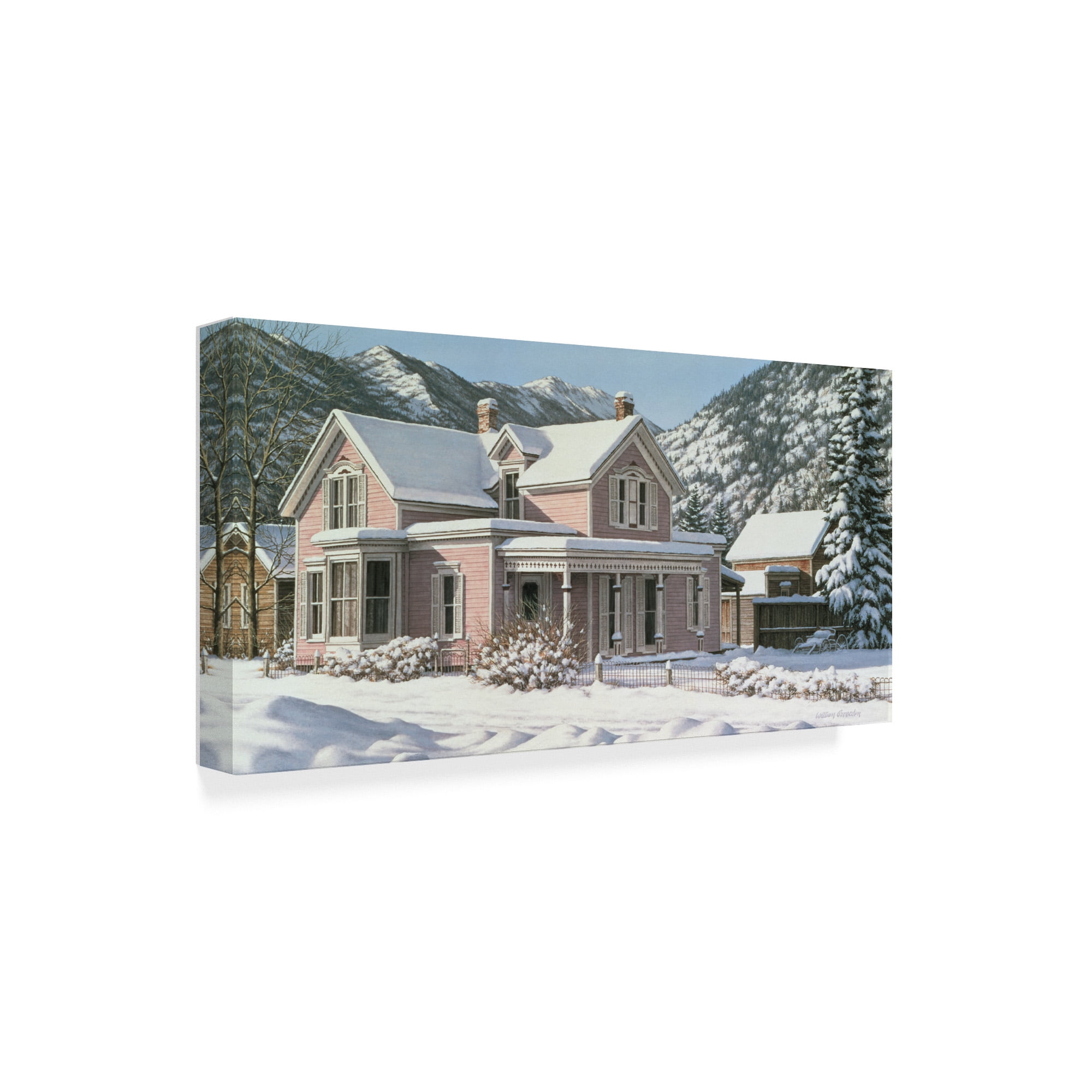 Trademark Fine Art 'Crystal Calm' Canvas Art by William Breedon