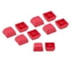 thumbnail image 1 of 10 Uds 1U piezas de repuesto PBT de mecáco DIY para interruptores rojo shamjiam, 1 of 9