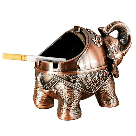 

Metal elephant ornaments windproof ornaments room tea room souvenir- Kitchen Dining & Bar