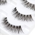 thumbnail image 4 of Faux Cils Demi Naturels Faux Cils 5 Paires Multipack avec Colle et Applicateur, 4 of 7