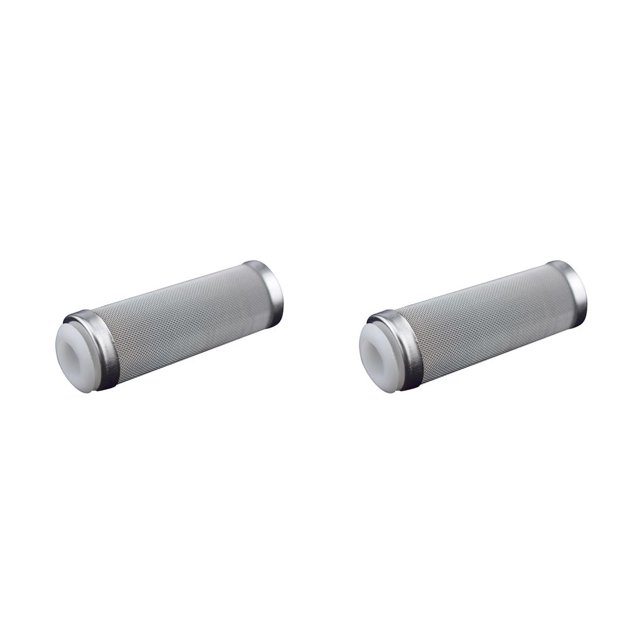 Unatoiry Universal Aquarium Inlet Mesh Stainless Steel Cylinder Filter Shrimp Net Protector Filtration System Replacing Parts S 2Set