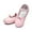Pink, variant on Ballet Shoes Adjustable Premium Leather for Toddlers Girls