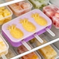 thumbnail image 3 of Pineapple Ice Molds Silicone Molds With Lids Sticks, 3 of 7