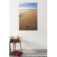 thumbnail image 2 of Footprints in the Sand Wall Poster, 22.375" x 34", 2 of 2