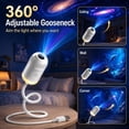 thumbnail image 6 of 2027 Upgraded Hd Smart Dynamic 5d Holographic Night Light Projector, Plug and Play Hd Star Galaxy and Ocean Projector, 360° Adjustable for Bedroom Ceiling, 6 of 6