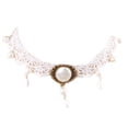 thumbnail image 1 of Dentelle Choker Mode Vintage Réglable Large Dentelle Gothique Collier Tatouage Choker, 1 of 10