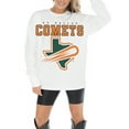 thumbnail image 3 of Women's Gameday Couture White UT Dallas Big Goals Oversized Long Sleeve T-Shirt, 3 of 5