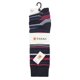 thumbnail image 2 of Mens 5 Pack Cotton Rich Stripe Socks, 2 of 3