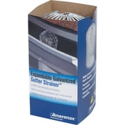 AMERIMAX HOME PRODUCTS Mesh Gutter Strainer, Expandable, Galvanized, 3-In. 29059