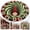 B, variant on Gnoradne Christmas Optical Illusion Area Mat,Vortex Floor Mat with Xmas Pattern,Christmas 3D Rugs Optical Illusion,Non-Slip Round Floor Mat for Festive Xmas Holiday Party Home Indoor Decorative,19.7"