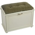 thumbnail image 2 of The Gripper Non-Slip Tufted Bench Cushion for Indoor Furniture, Entryway Storage, Bay Window, Corner Nook or Piano Seat, 27 Inches, Green, 2 of 5