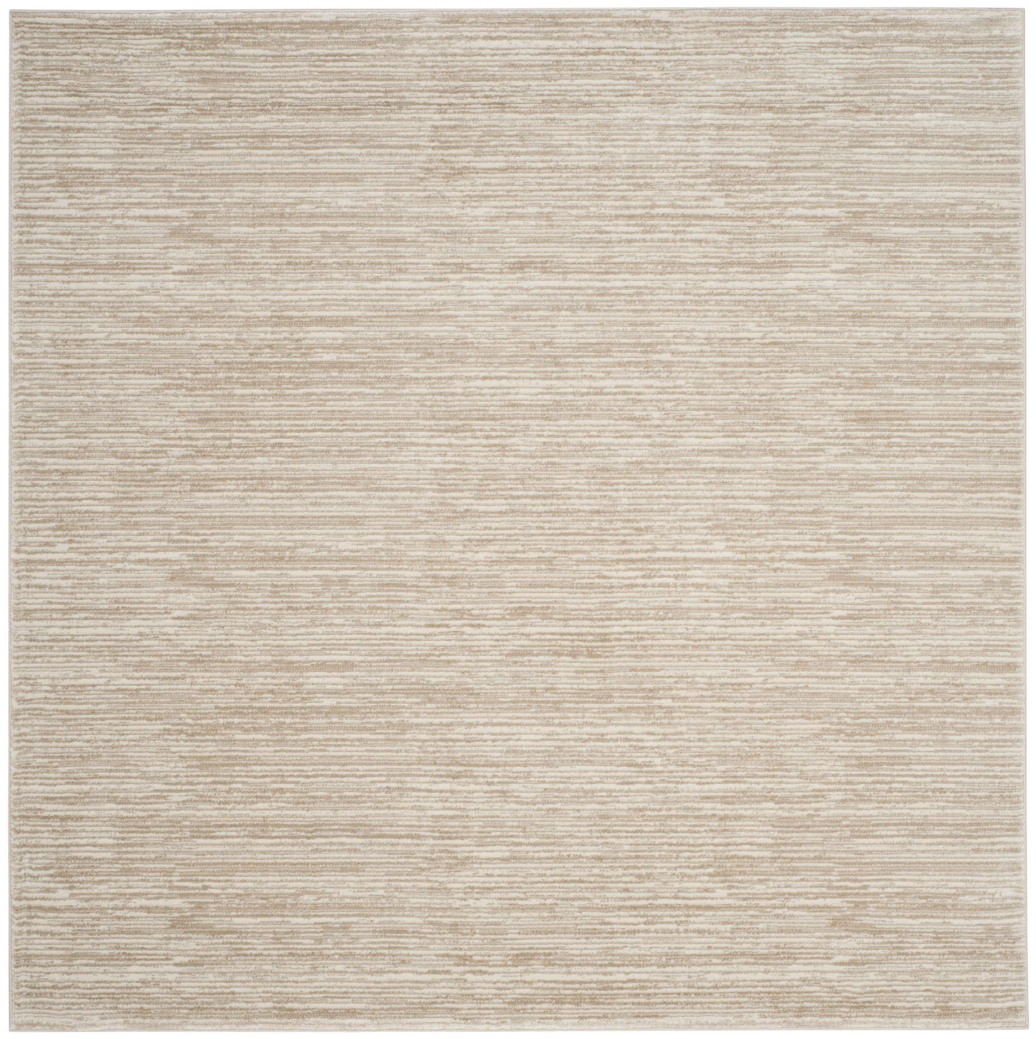 SAFAVIEH Vision Adrasteia Overdyed Solid Area Rug, 12' x 12' Square, Cream - X-Large - Modern Design, Creme, Non-Shedding & Easy Cleaning, Ideal for Living Room, Bedroom, Dining Space