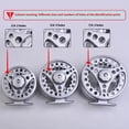 thumbnail image 4 of YIGSECU 2+1BB 1:1 Spool Fly Reel Tackle Accessories for Trout Fly Fishing Reel 3/4 5/6 7/8 Fly Fishing Reel with Aluminum Body, 4 of 16