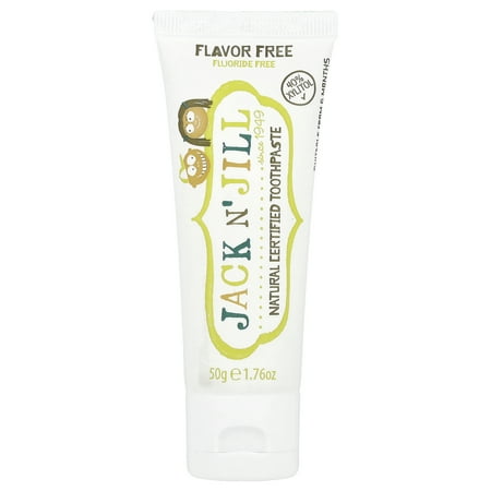 Jack N' Jill Natural Certified Toothpaste - Flavor Free