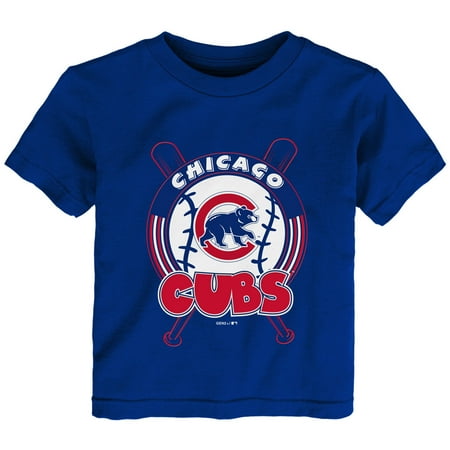 Cub Lo Boy - Chicago Cubs Toddler Fun Park T-Shirt - Royal