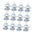 thumbnail image 3 of 12 unidades de mini botellas rellenables para regalos de baby shower en color azul y rosa. 蓝色, 3 of 9