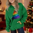 thumbnail image 4 of Sudadera con capucha para niñas y niños, sudadera de manga larga con cuello redondo y estampado de moda, jersey con bolsillo, sudadera de poliéster para niñas, 4 of 8