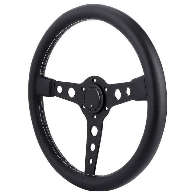 Racing Steering Wheel, Car Steering Wheel Universal Solid With Horn Button For Prototipo Style 6