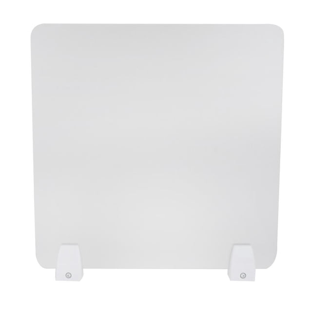 Pantalla de estornudo de área de recepción de acrílico transparente Pantalla protectora transparente para Translúcido 40x40cm Sharpla Guardia de estornudos