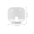 thumbnail image 3 of Shisuyan 1pc Wall Mount Stand WIFI Router Holder Compatible for Nest Wifi (White), 3 of 8