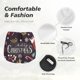 thumbnail image 4 of Balery Merry Christmas Pantalones cortos deportivos para mujer con forro y dos bolsillos, elásticos, para entrenamiento, gimnasio, yoga-Large, 4 of 7