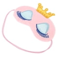 thumbnail image 3 of Cubierta de ojo antifaz para dormir antifaz para dormir siesta antifaz para siesta antifaz de dibujos animados corona linda pestañas largas bella durmiente cubierta de ojo antifaz ANGGREK Otros, 3 of 8