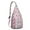 Pink-4, variant on Nautical Sling Backpack – Vintage Maritime Hiking Daypack with Anchor & Compass Design, Lightweight Waterproof Travel Bag for Beach, Boating, and Outdoor Adventure