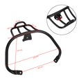 thumbnail image 3 of Sloped Rear Rack Carrier Pannier Black For Vespa Sprint Primavera 50 125 150, 3 of 9