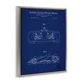 thumbnail image 3 of Stupell Industries Modern Racing Car Blueprint Gray Floating Frame Canvas Art, 17 x 21, by Karl Hronek, 3 of 8