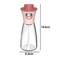 thumbnail image 2 of Olive Oil Sprayer for Cooking Set – Olive Oil Sprayer and Glass Oil Bottle with Measuring Pump Drip-Free - pink, 2 of 6