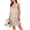 Champagne, variant on Silky Satin Nightgown for Women Sleeveless Sleepwear Tank Night Shirts Pleated Sleepshirt Casual Dress