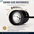 thumbnail image 6 of Hand Crank Coffee Grinder, CNC One-Piece Cutting Nickel Grinder, A Must-Have At Home, Great Gift, 6 of 14