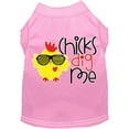 thumbnail image 4 of Mirage Pet Chicks Dig Me Screen Print Dog Shirt Brown XS, 4 of 9