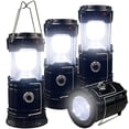 thumbnail image 1 of Linterna LED portátil plegable para camping XTAUTO, ligera, resistente al agua, solar, recargable por USB, kits de supervivencia para interior y exterior, luz de emergencia para el hogar, cortes de en, 1 of 5