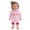 Z13-Pink, variant on GUNIA Boys Valentines Outfit My First Valentine'S Baby Boy Girl Clothes Letter Print Hooded Romper Striped Jumpsuit Valentine'S Day Sweatsuits For Boys Red 0-3 Months