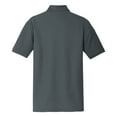 thumbnail image 6 of Yellow Rooster Men's Short Sleeves Tall Core Classic Pique Polo Graphite LT, 6 of 6