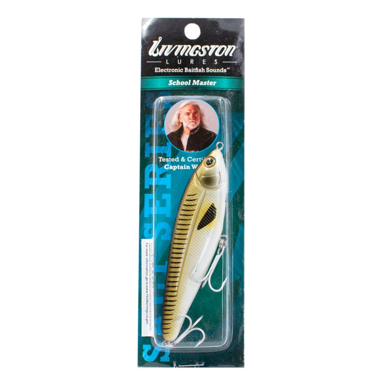 croaker fishing lures Paul Brown's Crazy Sinking Twitchbait It produces a highly erratic baitfish movement when jerked or twitched Lunkerhunt Pocket Frog - Topwater